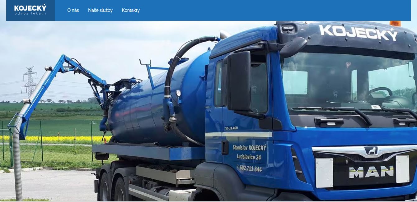 ODVOZ FEKÁLIÍ STANISLAV KOJECKÝ - likvidace odpadů a čištění odpadních vod